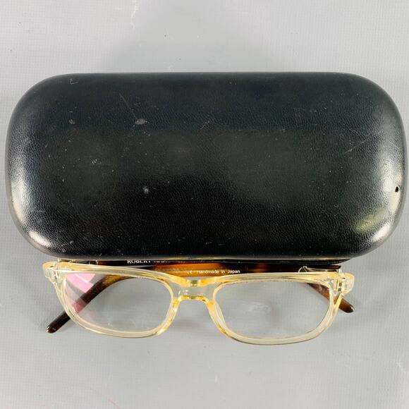 ROBERT MARC Clear Tortoiseshell Acetate Eyewear Frames - Picture 7 of 8